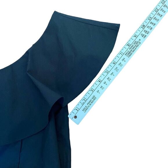 Yune ho asymmetrical ruffle top‎ black one shoulder XS - Picture 10 of 11